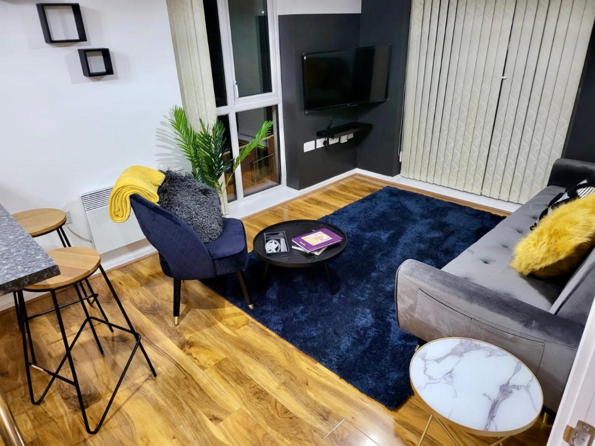 Modern & Stylish Apartment - Whyte Place Salford Mánchester Exterior foto